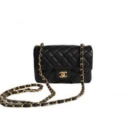 Chanel Classic Flap Bags noir Original Cannage Patterns A1116 Or