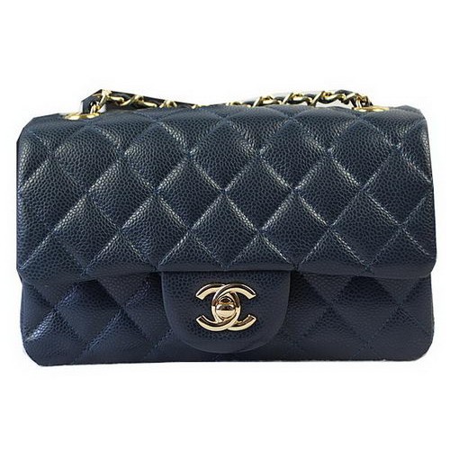 Chanel Classic MINI Flap Bag Royal Cannage Pattern CF1119 Doré
