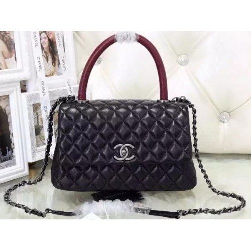 Chanel Sac à main classique en cuir de mouton A92991 Rouge