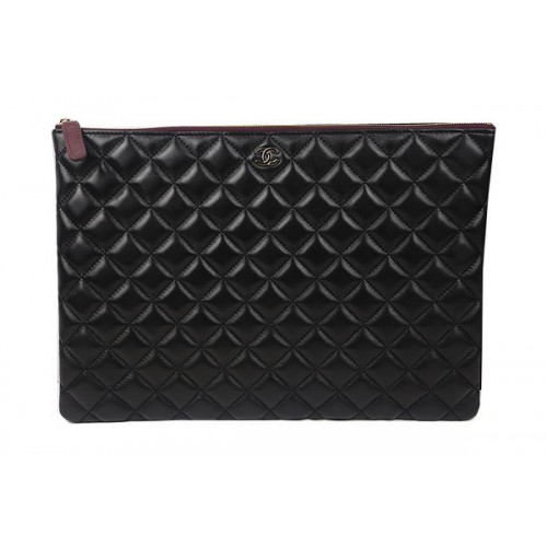 Chanel Pochette Noir Mouton Original A69254 A69253 A69252 Doré