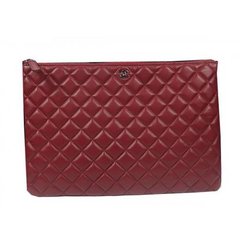 Chanel Pochette Originale Cuir Mouton A69254 A69253 Bordeaux