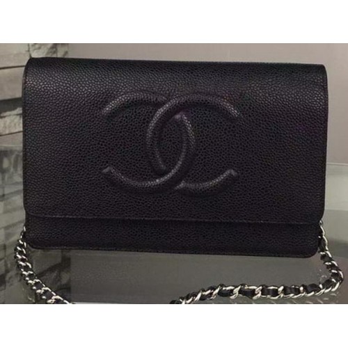 Chanel Flap Sac à Bandoulière Cannage Motif A5373 Noir