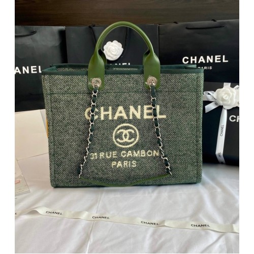 Chanel GRAND SAC SHOPPING A66941 vert