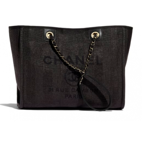 Chanel Grand sac à bandoulière A67001 noir