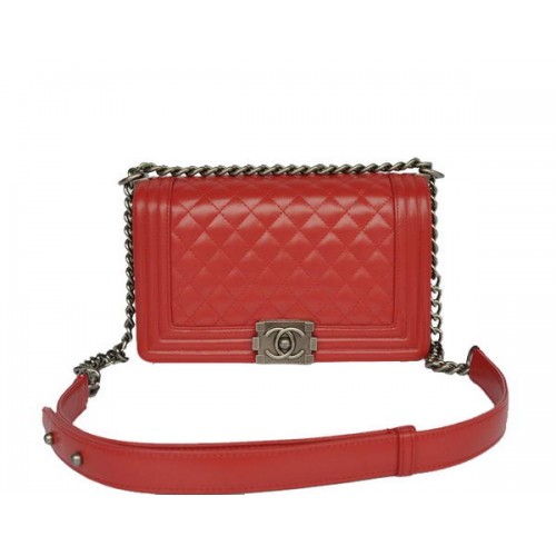 Chanel Le Boy Flap Sac à bandoulière A67086 Rouge