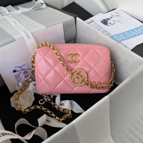 Chanel MINI ÉTUI POUR APPAREIL PHOTO AS3383 rose