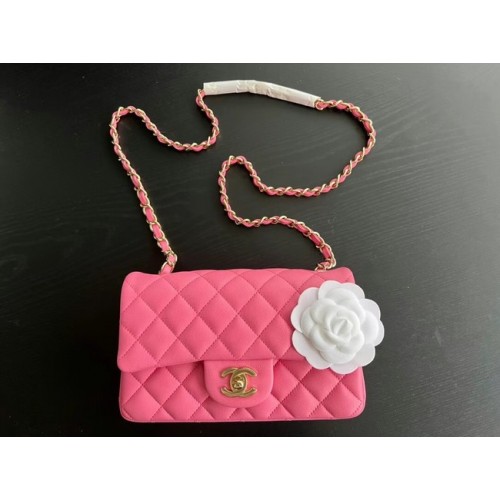 Chanel MINI Flap Bag Original Cuir de Mouton 1116 Prune