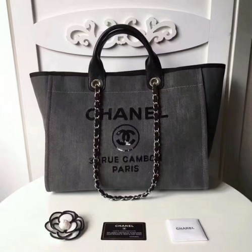 Chanel Medium Original Canvas Sac cabas en cuir 66941A