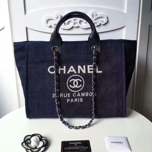 Chanel Medium Original Canvas Sac cabas en cuir 66941E