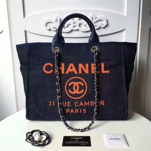 Chanel Medium Original Canvas Sac cabas en cuir 66941F