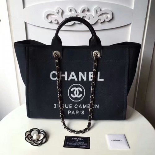 Chanel Medium Original Canvas Sac à provisions fourre-tout en cuir 66941K