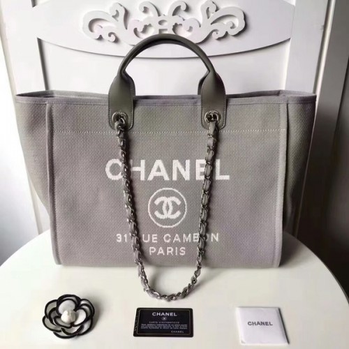 Chanel Medium Original Canvas Sac cabas en cuir 66941L
