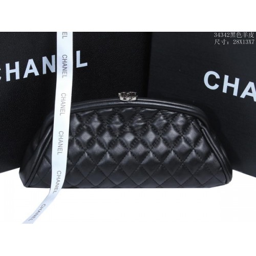 Chanel Mini Pochette Cuir Mouton A34342 Noir