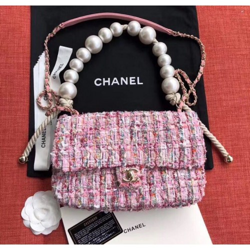 Sac à bandoulière Chanel Original Pearl A1112 Rose