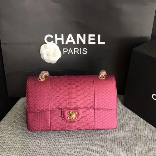 Chanel Original Sac à bandoulière en cuir de python CF1112B