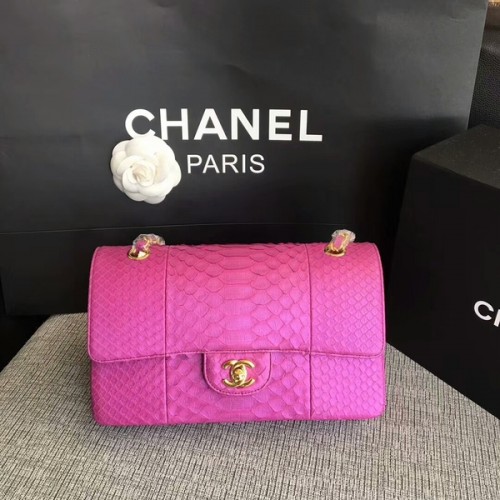 Chanel Original Sac à bandoulière en cuir de python CF1112CB