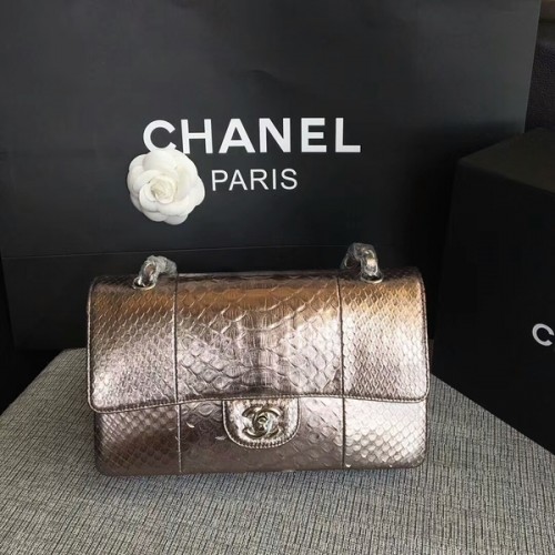 Chanel Original Sac à bandoulière en cuir de python CF1112D