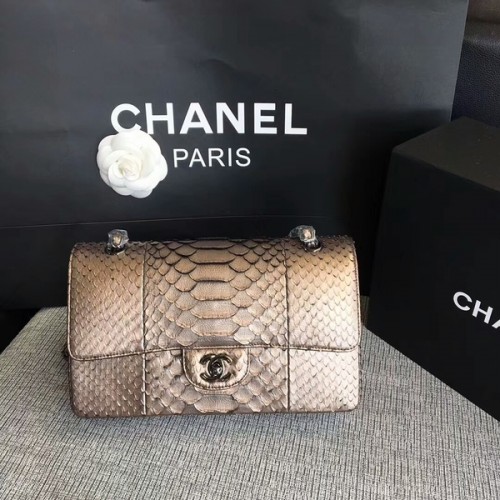 Chanel Original Sac à bandoulière en cuir de python CF1112F