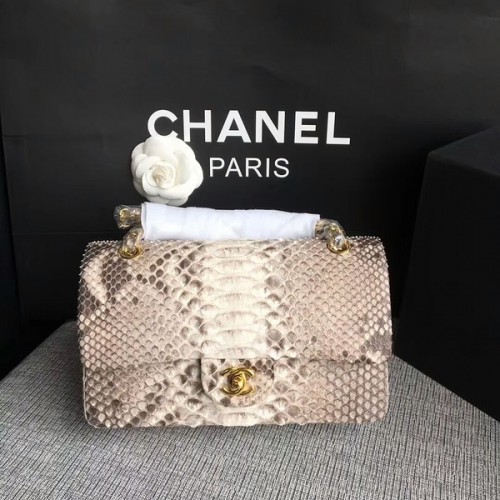 Chanel Original Sac à bandoulière en cuir de python CF1112S
