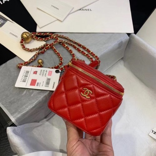 Chanel Original Small sac à main boîte à chaîne classique AP1447 rouge