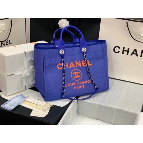 Chanel Original grand cabas 66941 bleu