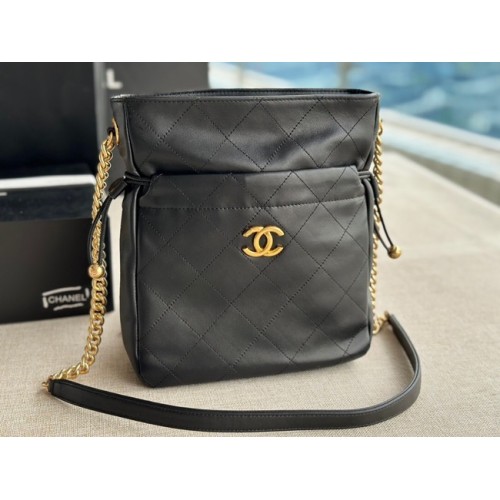 Chanel PETIT SAC SHOPPING AS2985 noir