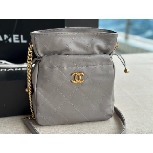 Chanel PETIT SAC SHOPPING AS2985 gris