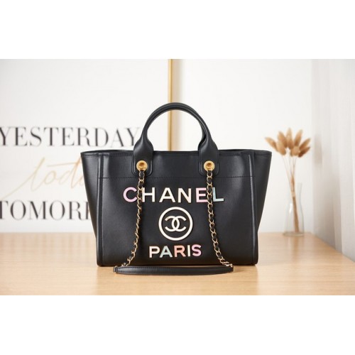 Chanel PETIT SAC SHOPPING AS3257 noir