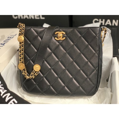 Chanel PETIT SAC SHOPPING AS3400 noir