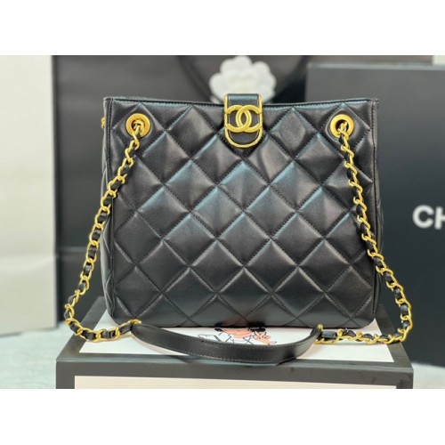 Chanel PETIT SAC SHOPPING AS3477 noir