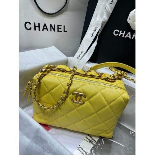 Chanel Mouton AS1267 Métal doré jaune
