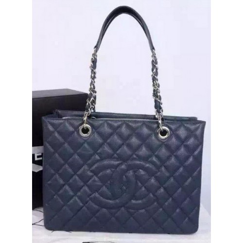 Chanel Sac Shopper Original Cuir De Veau A95021 Royal