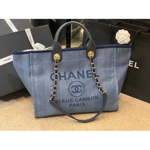 Chanel Cabas A66941 bleu
