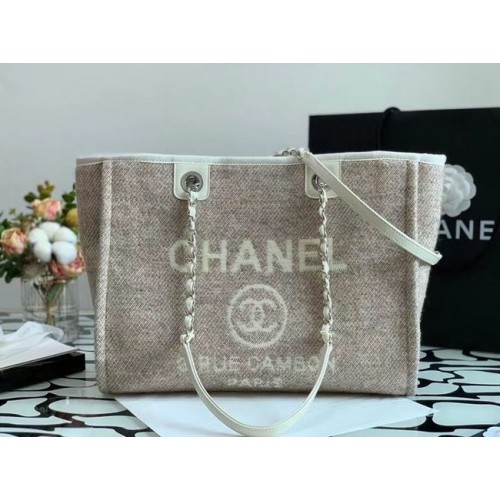 Chanel Cabas MM A67001 Crème