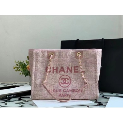 Chanel Cabas MM A67001 rose