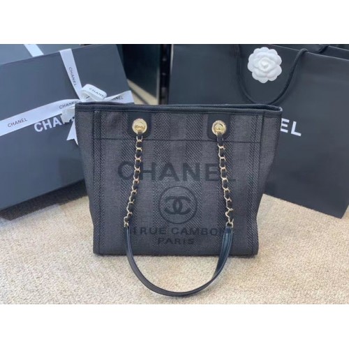 Sac bandoulière Chanel A66942 bleu foncé