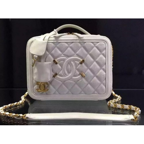 Chanel Sac Bandoulière Original Cuir De Veau CHA6678 Blanc