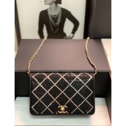 Chanel PORTEFEUILLE SUR CHAÎNE AP2853 Noir
