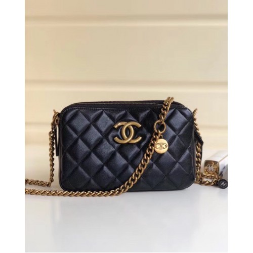 Chanel pochette classique avec chaîne A94105 noir