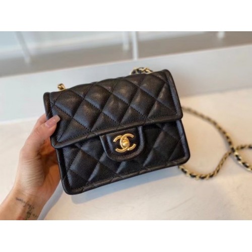 Chanel sac bandoulière AS2356 noir