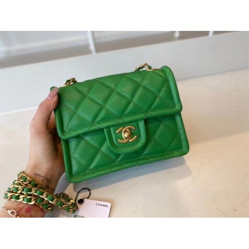 Chanel sac bandoulière AS2356 vert
