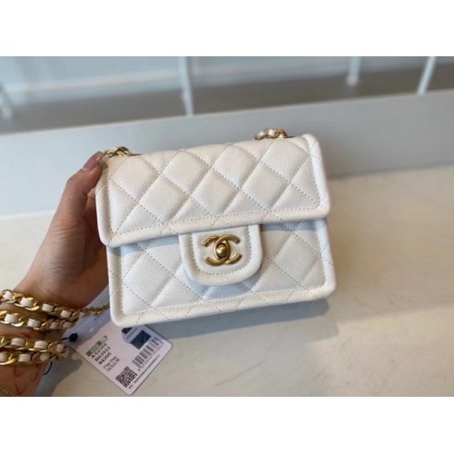 Chanel sac bandoulière AS2356 blanc