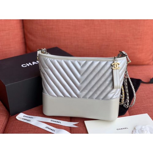 Chanel sac hobo gabrielle A93824 bleu clair