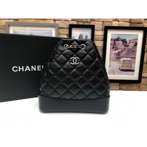 Chanel gabrielle petit sac à dos A94485 noir
