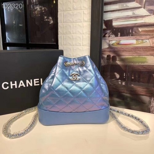Chanel gabrielle petit sac à dos A94485 bleu