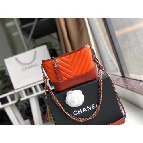Chanel petit sac hobo gabrielle A91810 orange
