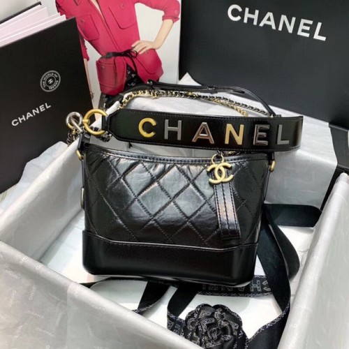 Chanel gabrielle petit sac hobo AS0865 noir
