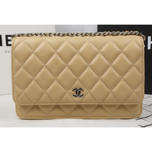 Chanel Mini Flap Bag Original Cuir de Mouton A33814 Abricot