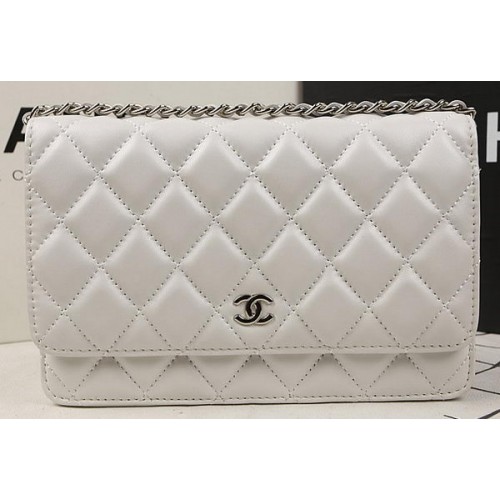 Chanel mini Flap Bag Original Cuir de Mouton A33814 OffWhite