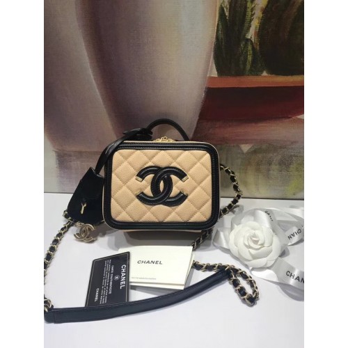 Chanel mini Vanity Case Original A93342 abricot